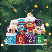 2026 Stacking Up The Cheer Gem By Radko