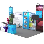 10×20 Trade Show Booth – Amerisource
