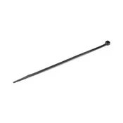 1000 PK LG 8" Black Cable Ties