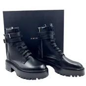 Amiri 38 Black Boots