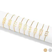 Angel Number Bracelet Stainless Steel/Gold