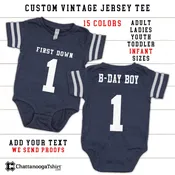 Custom Vintage Football Jersey T-Shirt: Personalized Retro Fan Bodysuit, Athletic Sportswear, Retro Team Jerseys