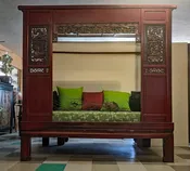 chinese platform bed — china woods fine furniture