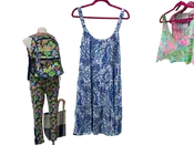 Blue Peri Sunrise Bay Loro Dress - Size XL
