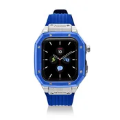 AG Trainer: Blue Apple Watch Case & Band 44mm