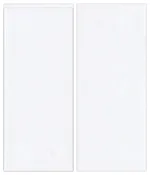 1LB White Opaque  (Case of 1,000)