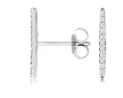 Diamond Bar Earrings