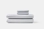Royal Suite Satin Stripe T-250 - Cotton/Polyester Twill Hotel Bed Sheets