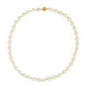 10mm Pearl Beaded Magnet Short Necklace