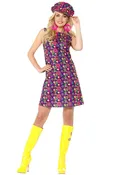 1960s Psychedelic CND Adult Costume