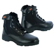 Black Ops Men’s Leather Motorcycle Boots