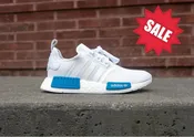 adidas GS NMD R1 - White/Black