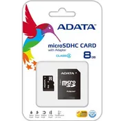 8GB MicroSDHC Flash Card  Class 4