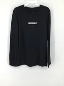 Abercrombie Child Size 7 Black Solid T-shirt - boys