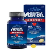 21st Century, Alaska Wild Fish Oil, 90 Softgels