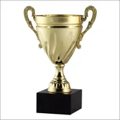 10 1/2″ FULL METAL CUP ON MARBLE BASE (5 SIZES)