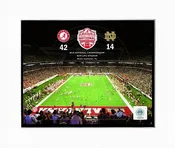 2013 BCS Championship matted stadium photo