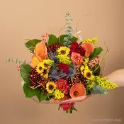 Orchard Sunrise Bouquet loose flowers