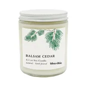 8.5 oz. Balsam Cedar Candle Glass Jar