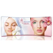 20 Ft. EZ Tube Display - Curved DOUBLE-Sided Graphic Package
