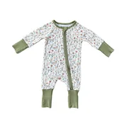 Babysprouts Baby Long Sleeve Zip Romper – Daisy Field