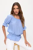 BABY RUFFLE PEPLUM PEASNT