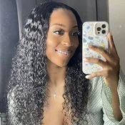 Curly 5×5 Closure Transparent Lace Human Hair Wig