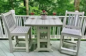 32″ Square Pub Table Bar Height