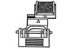 Black Ink Roller