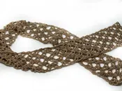 Beaded, Hand-Crochet Alpaca Scarf — Integrity Alpacas & Fiber