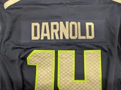Custom Seahawks Nameplate - Is your jersey navy or white? We got you...