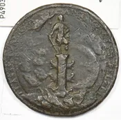 16th Century Token Bronze Inscription only partially legible Caesdi VVIS P490339