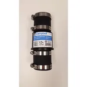2 In. D X 2 In. D Abs Swing Check Valve With Rubber Sleeves