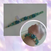 SKU: 014 Stunning Emerald Handmade Bracelet