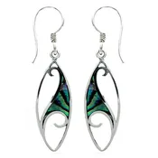(216VPAUA) Paua Shell Earring