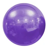 10 inch MIRROR BALLOON - PURPLE LILAC