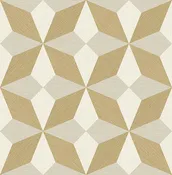 2896-25302 Valiant Gold Faux Grasscloth Mosaic Wallpaper