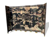 Mid-18th Century Chinese Coromandel Ten Fold Screen / Room Divider — Yardley Home