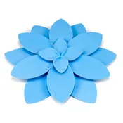 11 in. Foam Dahlia Wallflower (5 Colors)