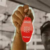 Kickstart Keychain - Red
