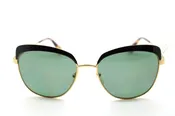 Prada SPR51T SPR/51T LAX/5X1 Antique Gold/Black Polarized Sunglasses 56mm