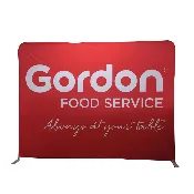 10′ Straight Tension Fabric Display