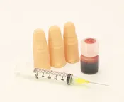 "Lance" Blood Glucose Test Trainer