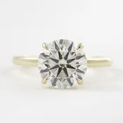 Michael Alan Jewelers-Hidden Diamond Bridge Solitaire (Round)