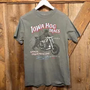 1986 Iowa Hog Drags Tee