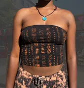 Signs and Symbols Tube Top — Make Manifest