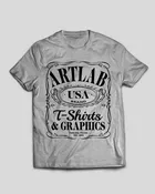 Artlab USA (ASH) l T-Shirt