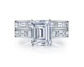 18kt White Gold Eternity Set