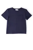 Boys Navy S/S Pocket Tee