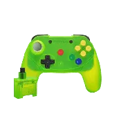 Brawler64 Wireless Edition (Extreme Green) Controller for N64 [Limited Edition]
